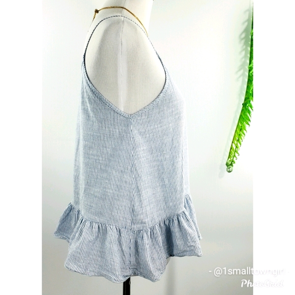 Twinkle ruffle bottom swing top S blue/white - Picture 5 of 9